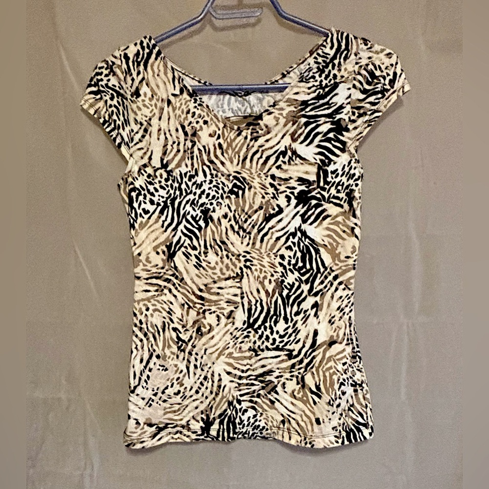 Animal Print Women's Top